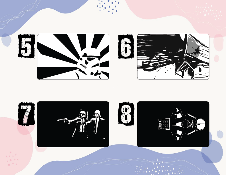 Custom Credit / Debit Card skins- Multiple designs - Unique Decals, Vinyl Stickers