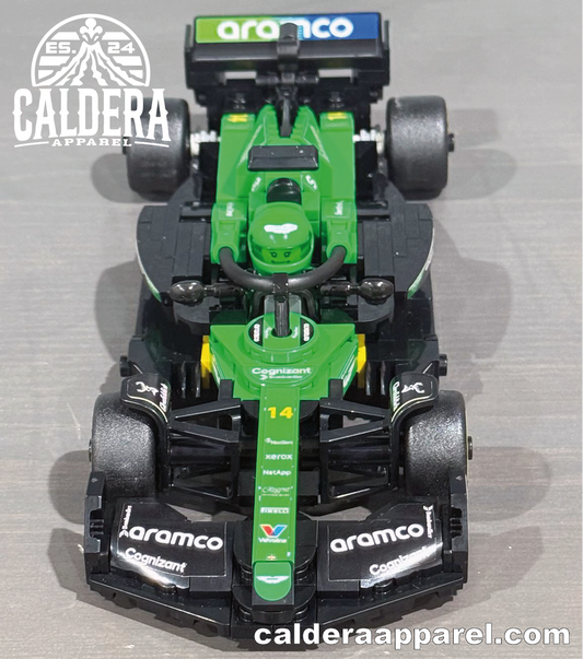 Alternative sticker pack for 77245 Aston Martin-AMR25 Livery