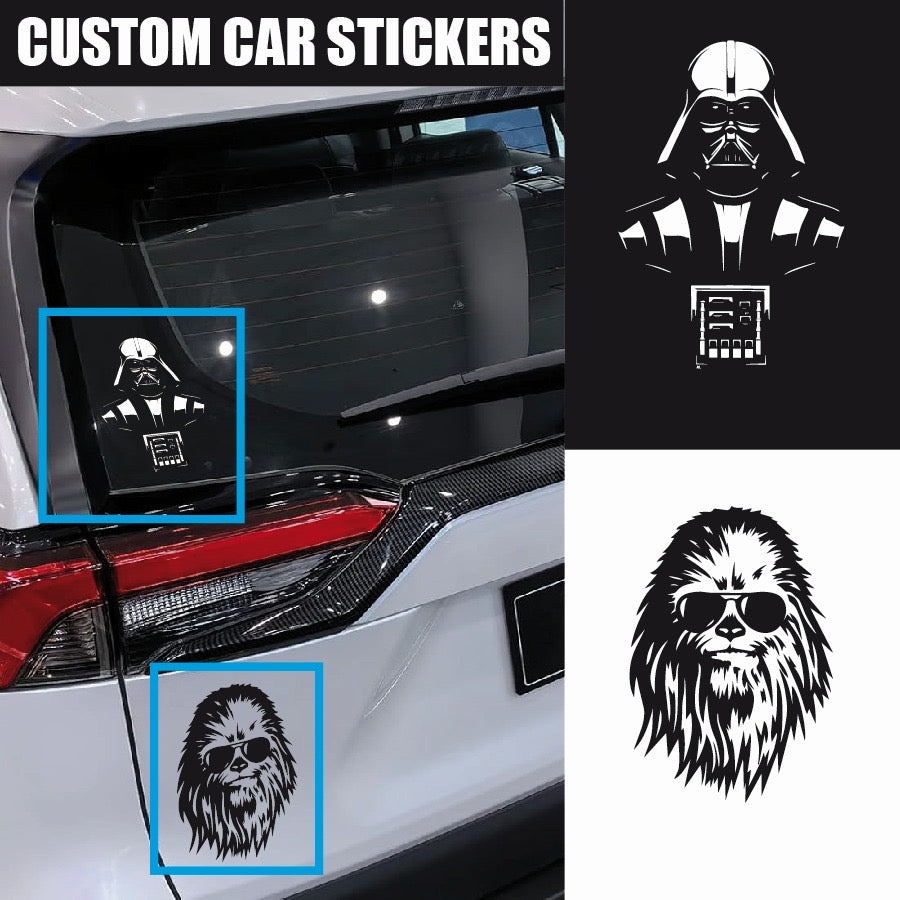 Custom car stickers