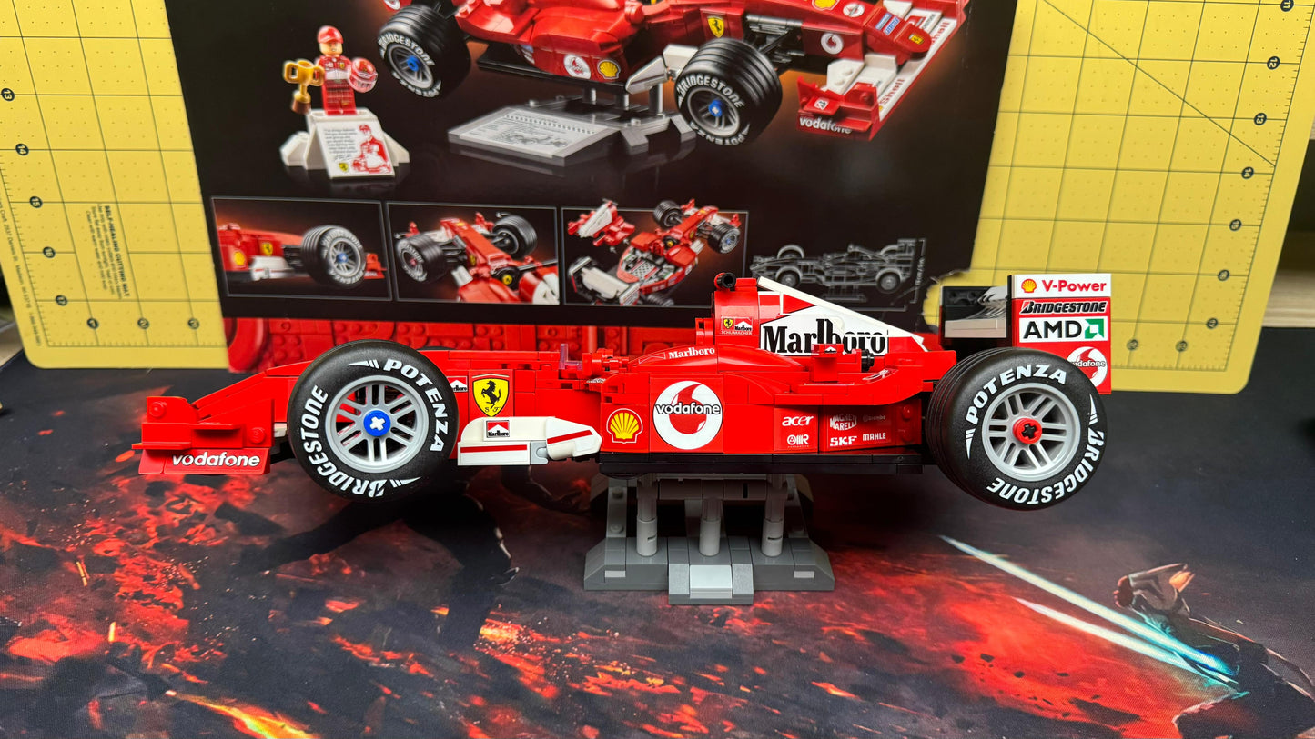Alternative Sticker Pack Lego Ferrari F2004 Schumacher / Barrichello model 11375