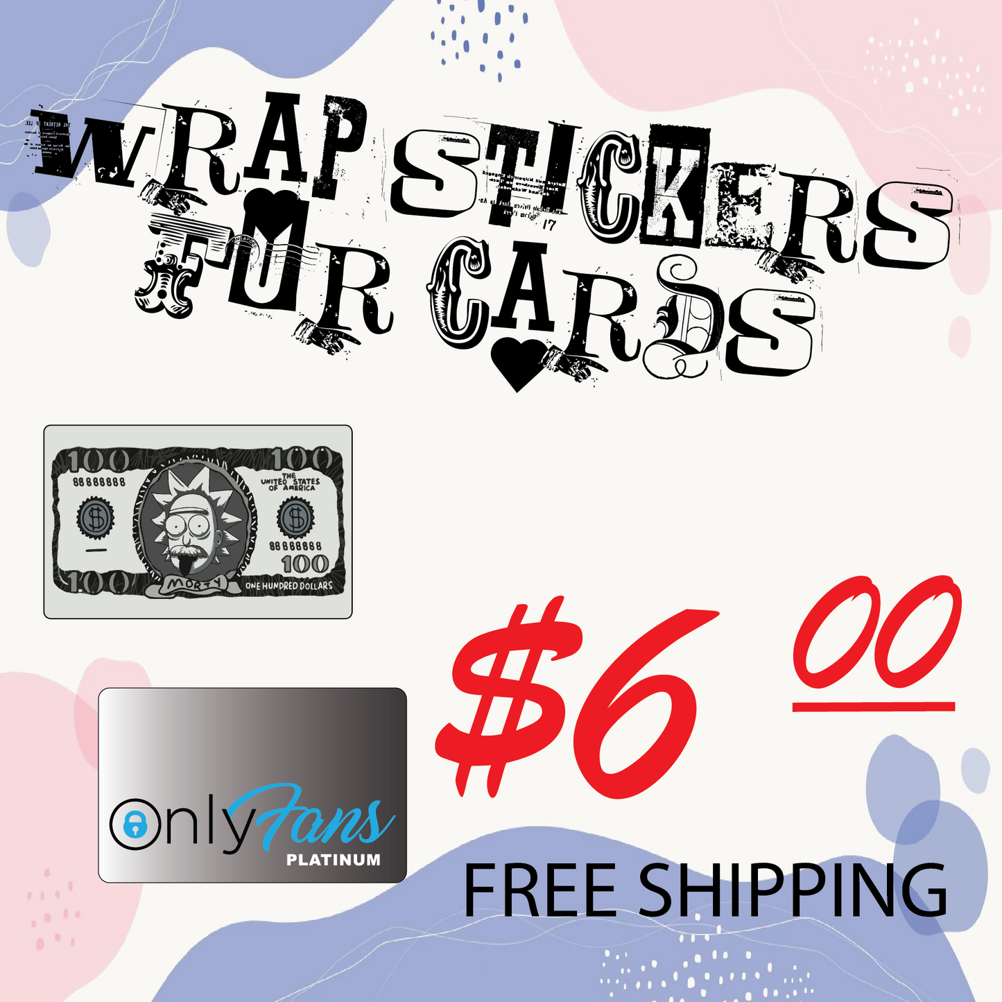 Custom Debit / Credit Card stickers- Multiple designs - Unique Decals;Vinyl Stickers
