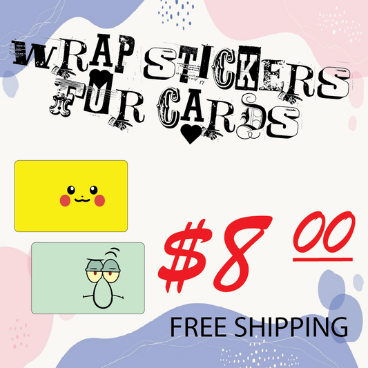 Custom Credit/Debit Card skins- Multiple designs - Unique Decals,Vinyl Stickers