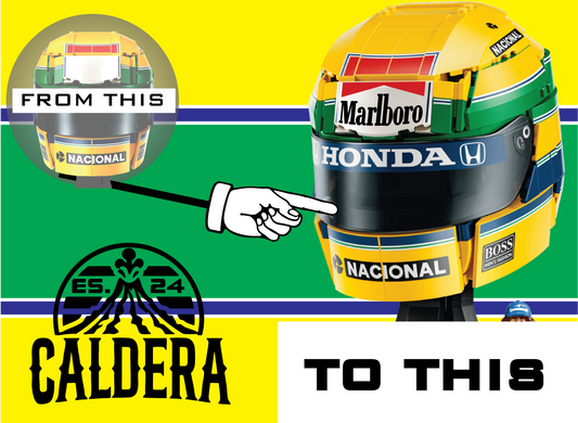SENNA Helmet Decal Set MODEL 43024