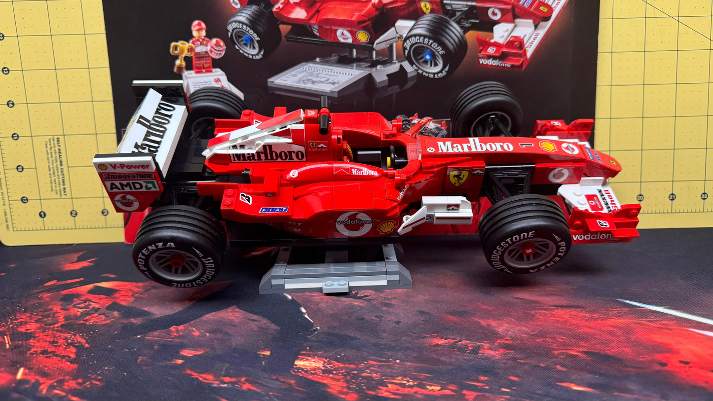 Alternative Sticker Pack Lego Ferrari F2004 Schumacher / Barrichello model 11375