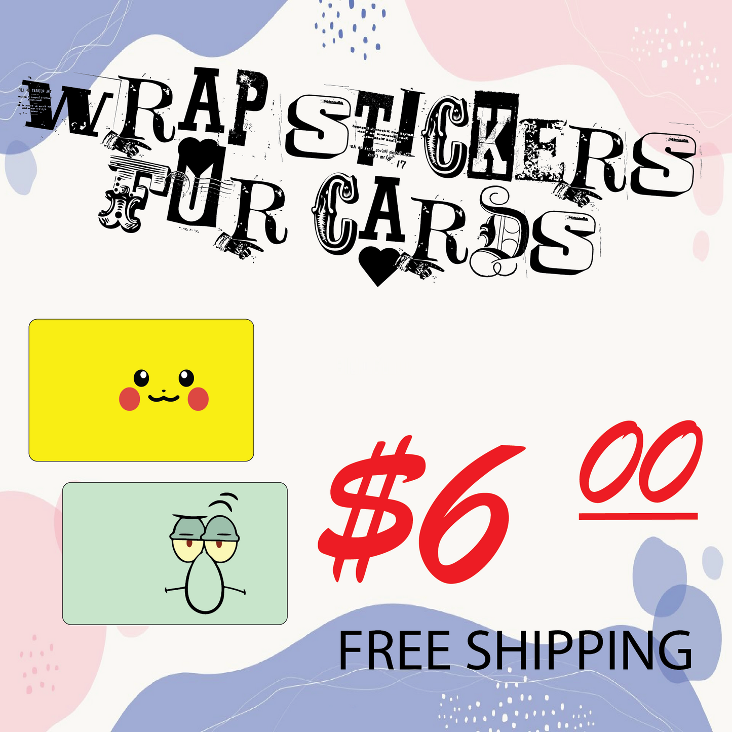 Custom Credit/Debit Card skins- Multiple designs - Unique Decals,Vinyl Stickers