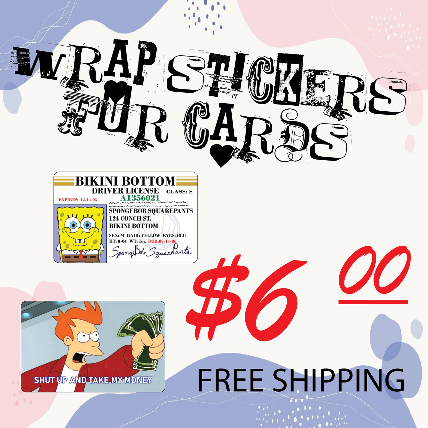Custom Credit / Debit Card skins- Multiple designs - Unique Decals, &nbsp;Vinyl Stickers